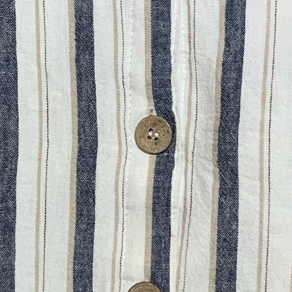 Striped Button-Down Skirt Women’s Love Tree Size Small - Picture 2 of 8